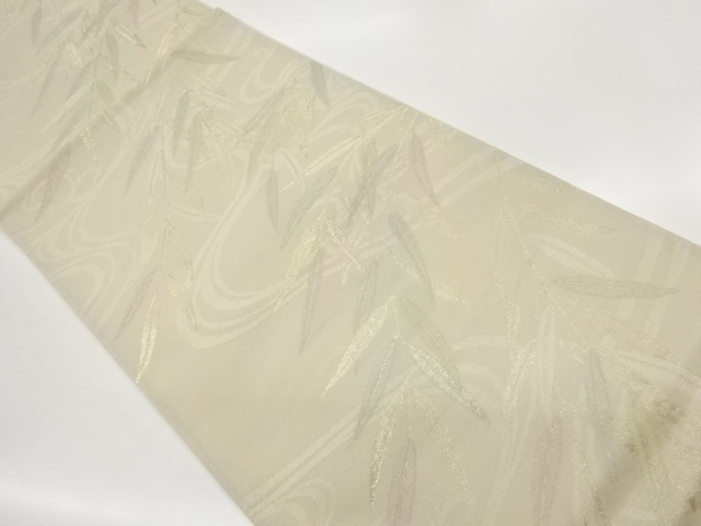 JAPANESE FUKURO OBI FOR SUMMER / WOVEN PLANTS